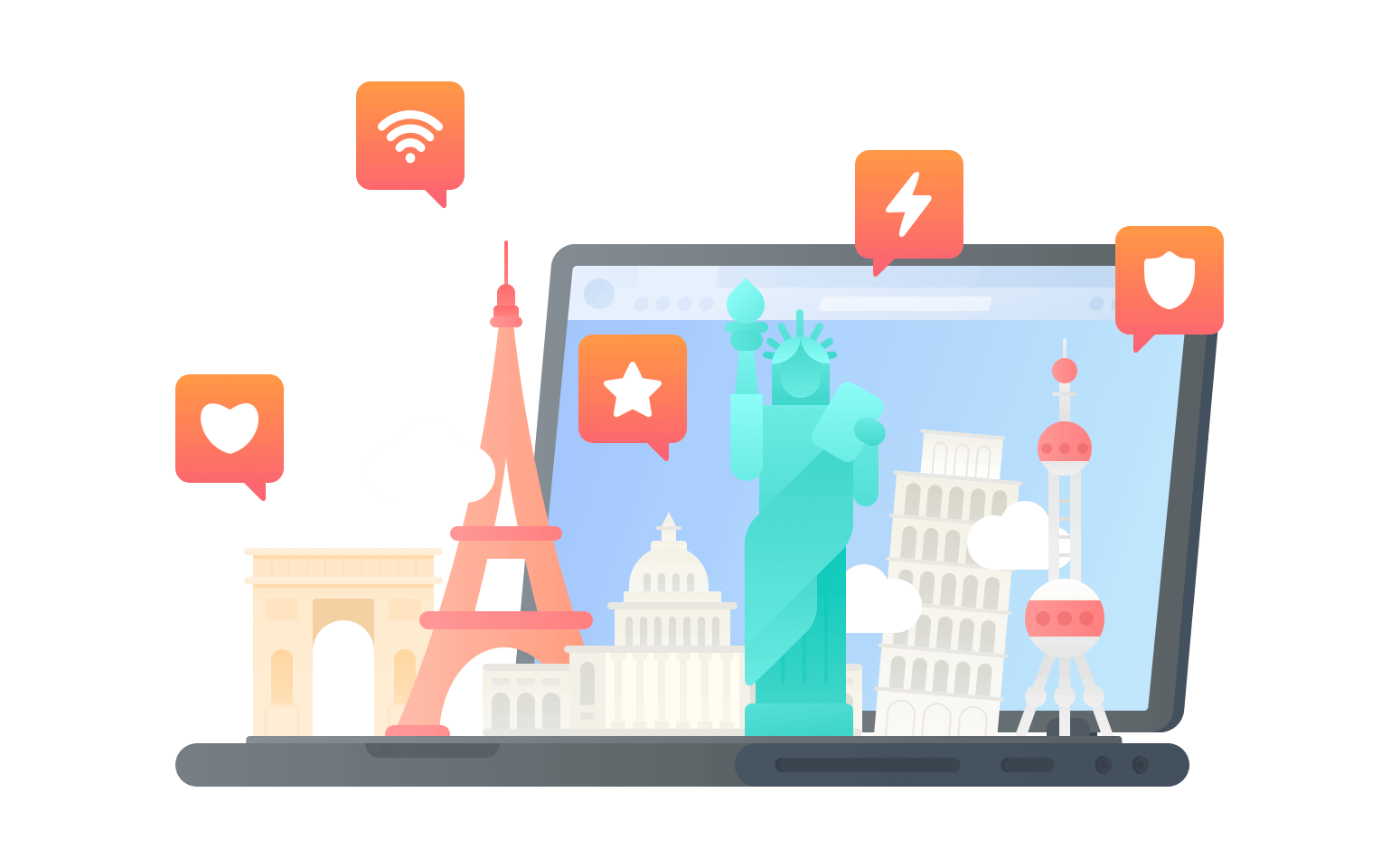 在突尼斯连接到中国的加速器 - 返华VPN